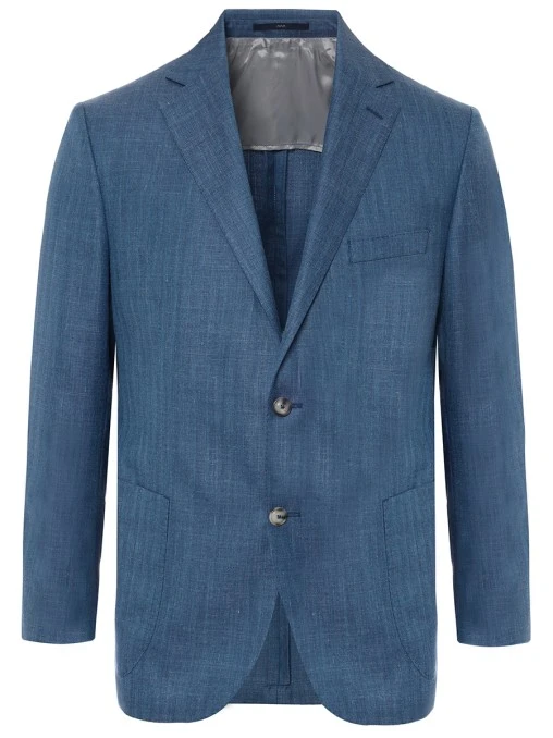 Пиджак из шерсти и шелка EDUARD DRESSLER R