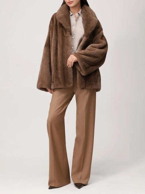 Полушубок норковый AMELI