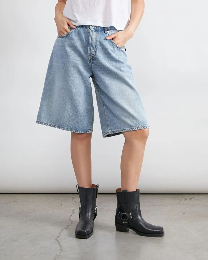 Шорты джинсовые