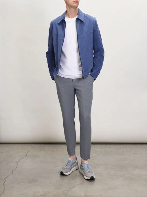 Куртка кожаная BOSS