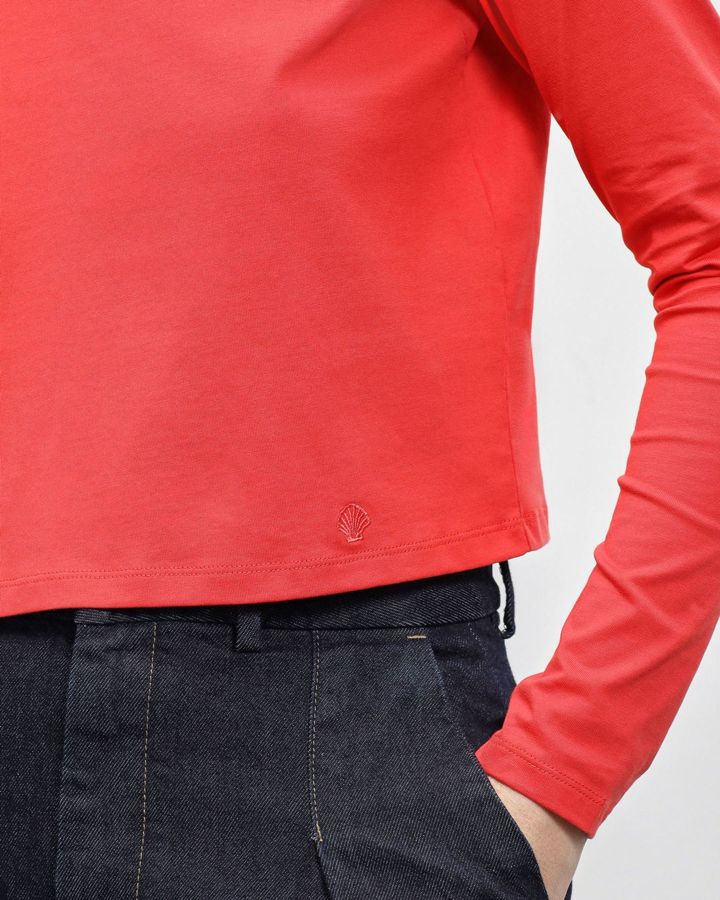 Лонгслив хлопковый