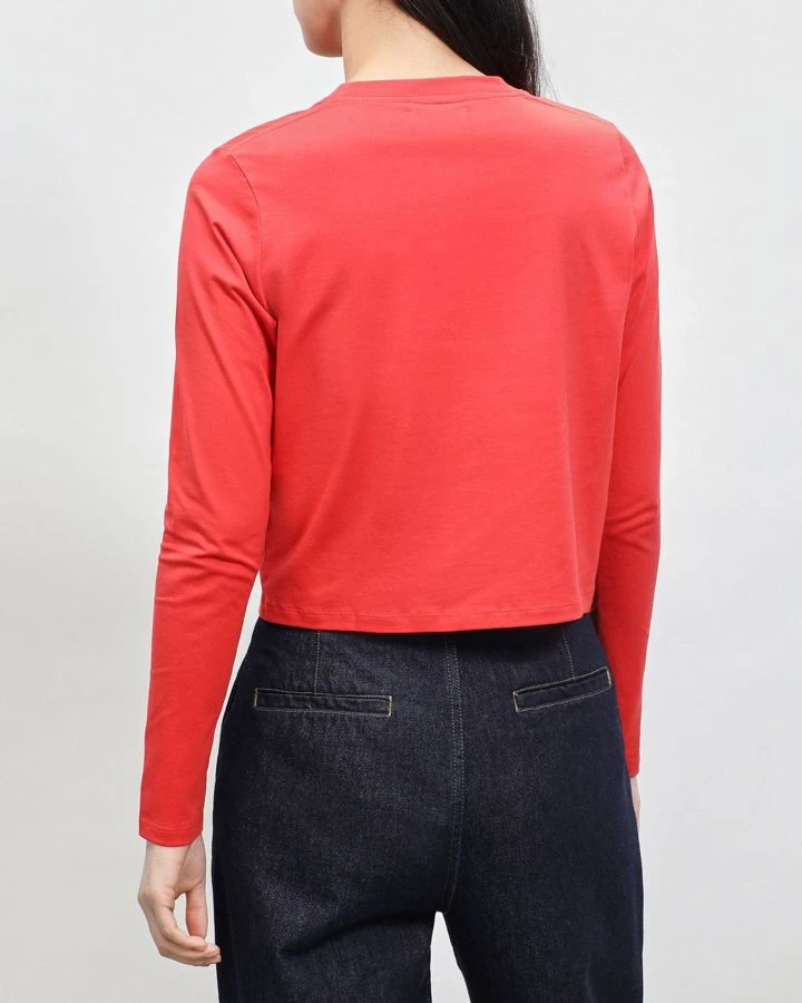 Лонгслив хлопковый