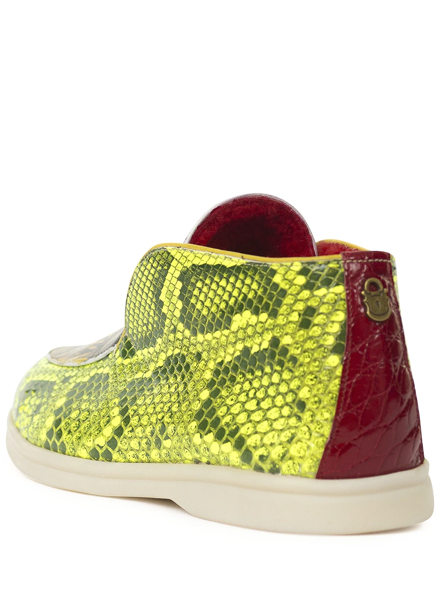 Ботинки из кожи питона Четыре стороны света