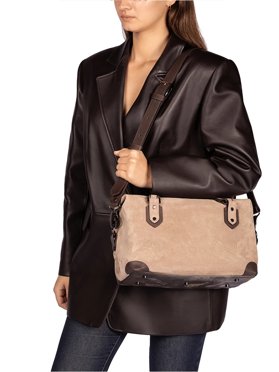 Сумка кожаная №7 Ботинки Ван Гога