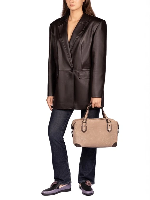 Сумка кожаная №7 Ботинки Ван Гога ANTE KOVAC