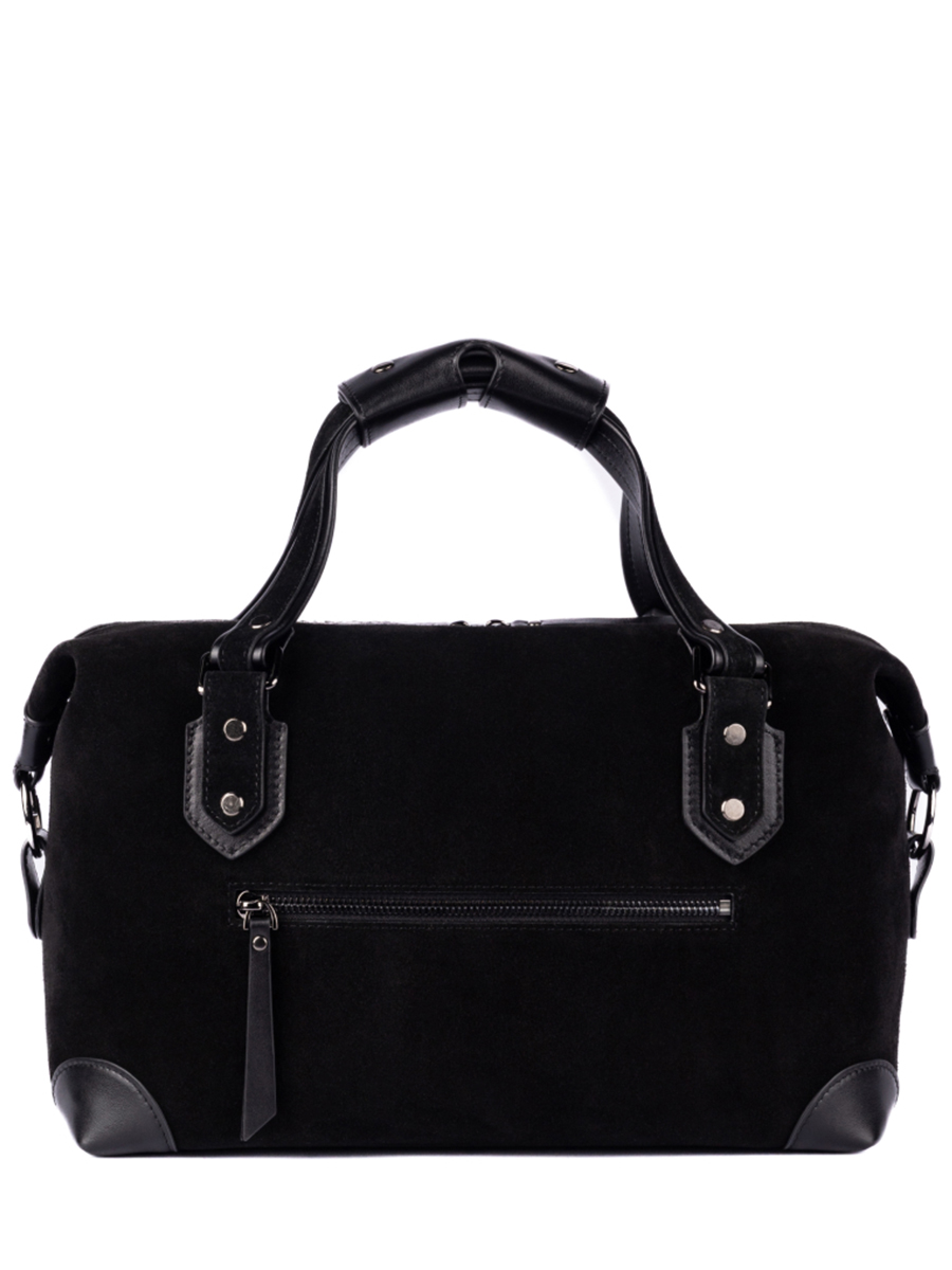 Сумка кожаная №7 Да Винчи в чёрном