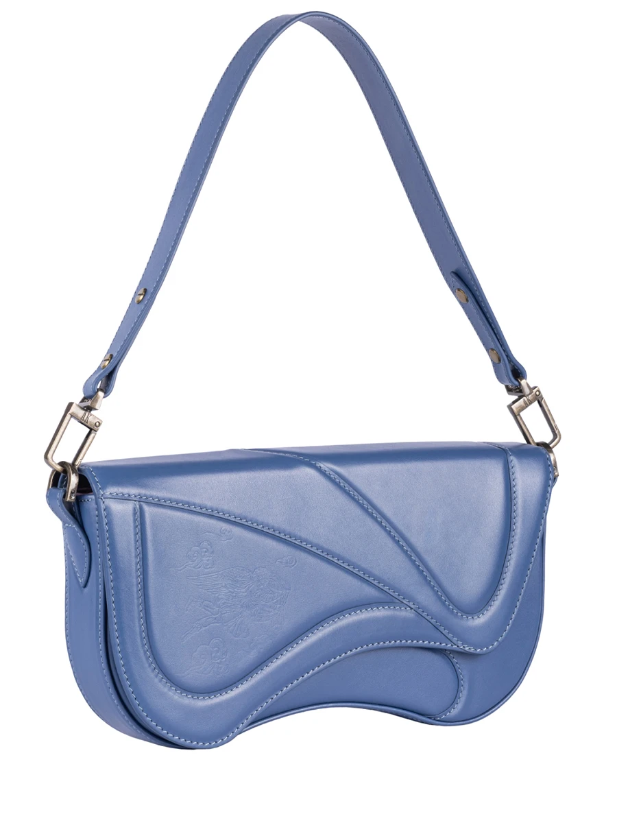 Клатч кожаный Версаль Борей. Ветер северный