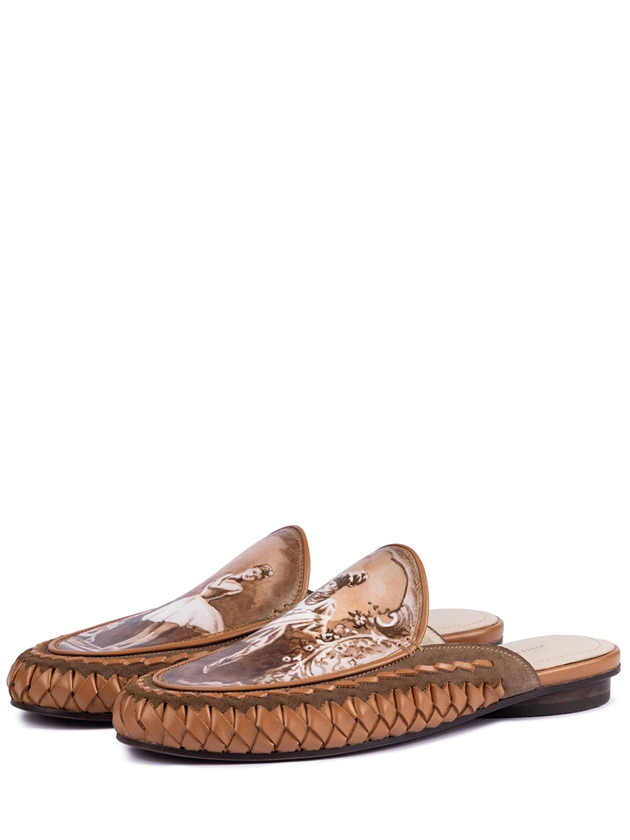 Мюли кожаные Балет Щелкунчик