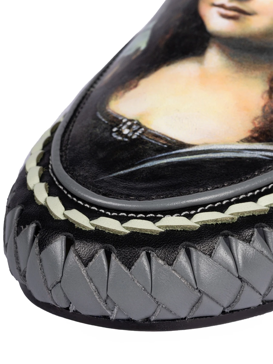 Мюли кожаные Джоконда