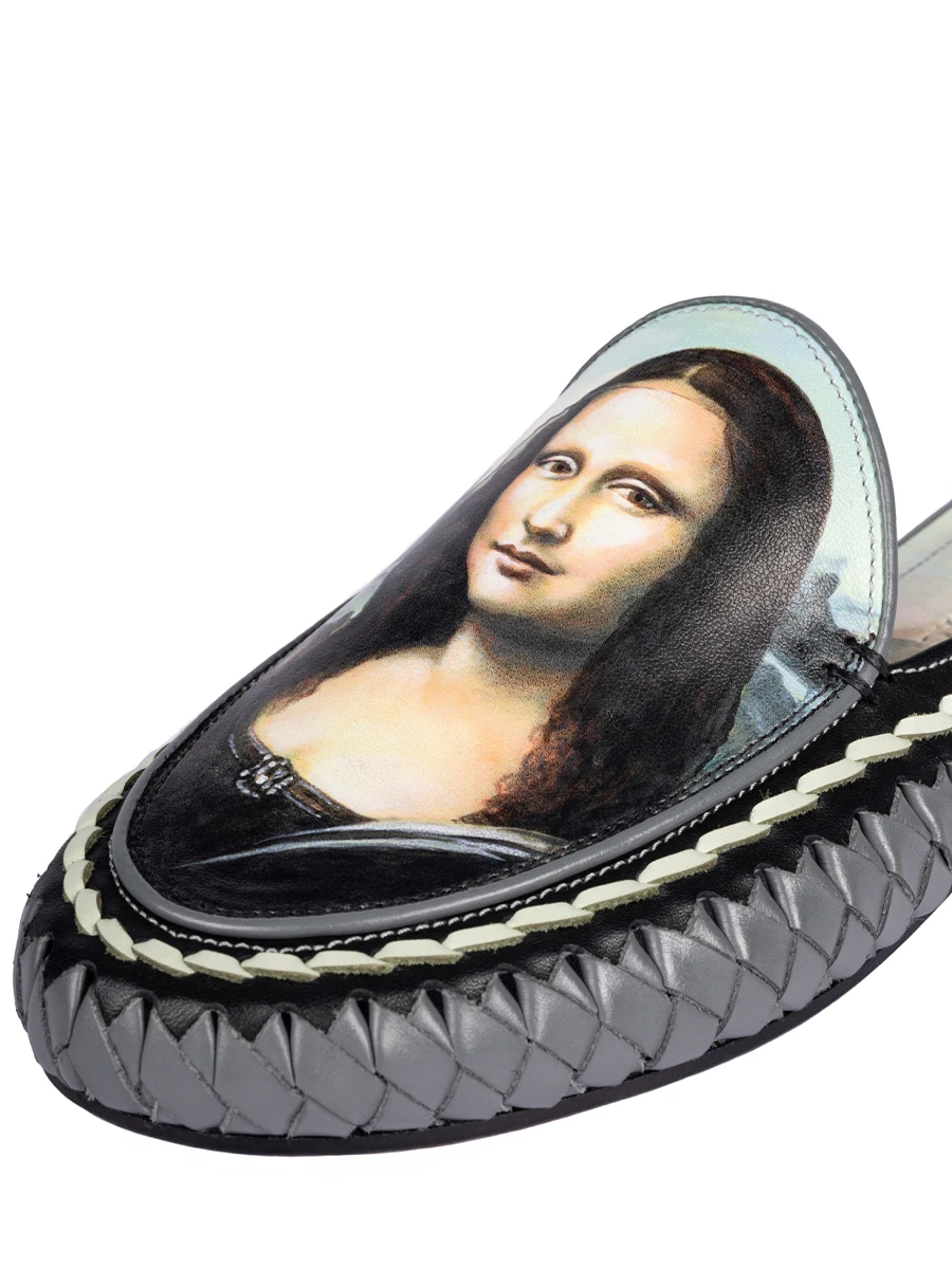 Мюли кожаные Джоконда