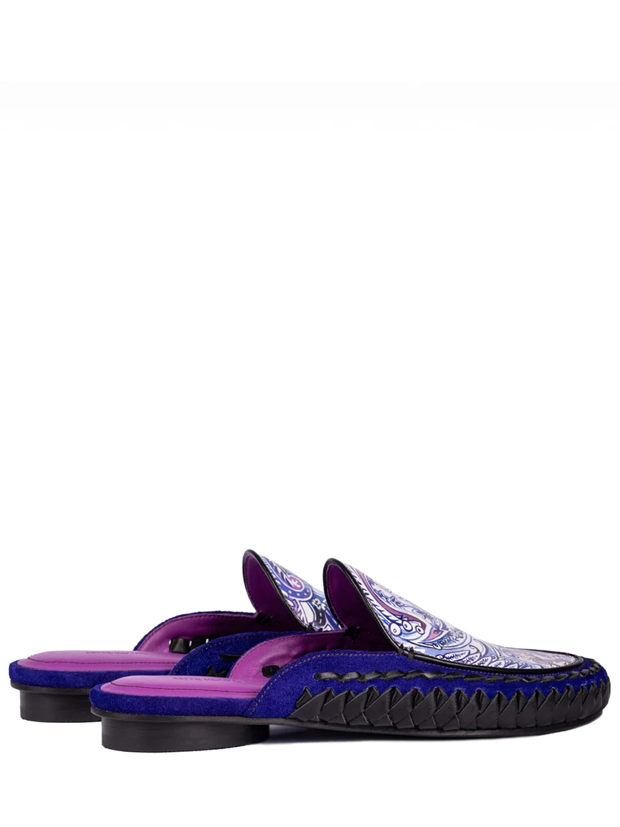 Мюли кожаные Пейсли