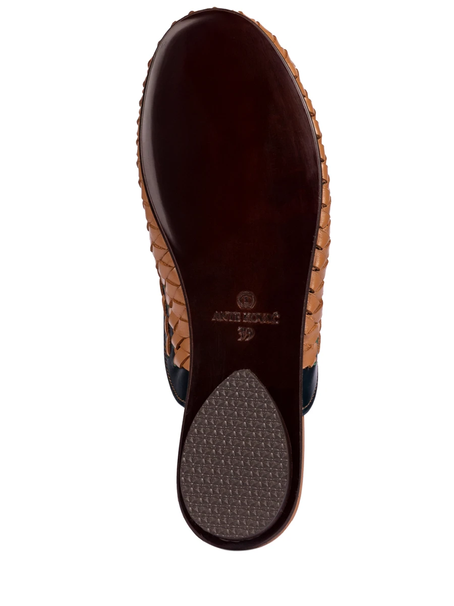 Мюли кожаные Утро в сосновом лесу Шишкин