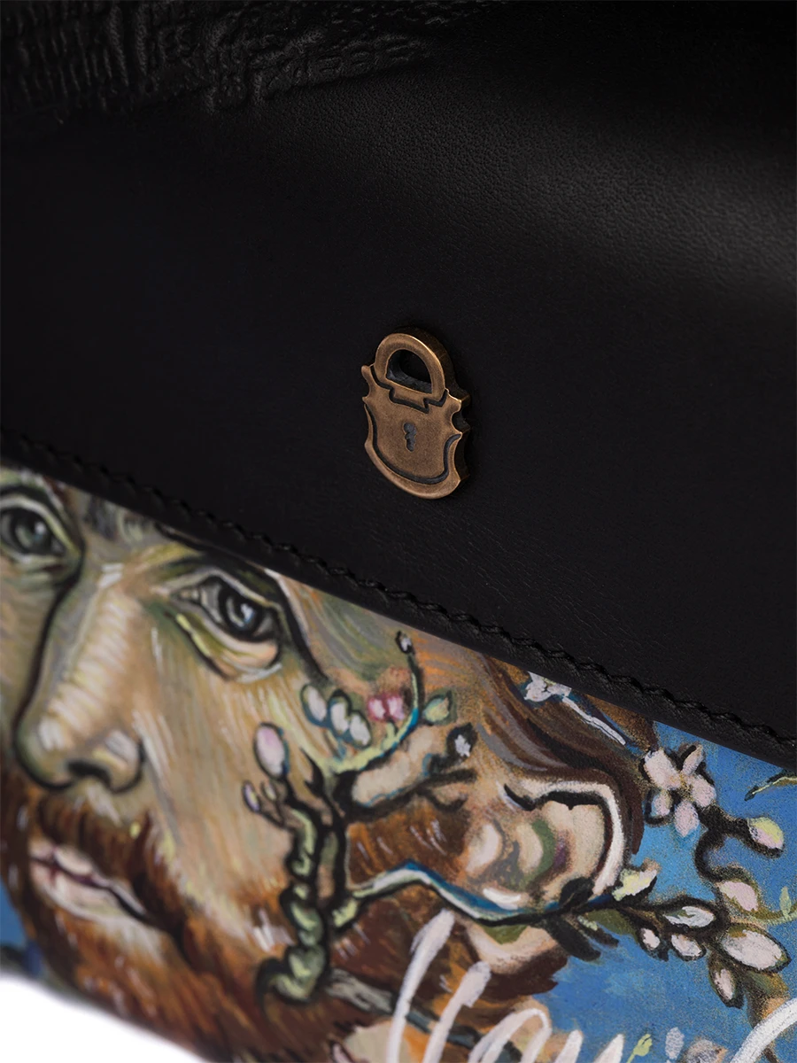 Портфель кожаный Реймс Ван Гог