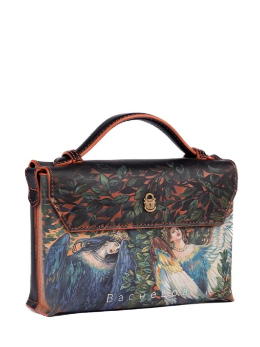 Портфель кожаный Реймс Алконост и Сирин ANTE KOVAC