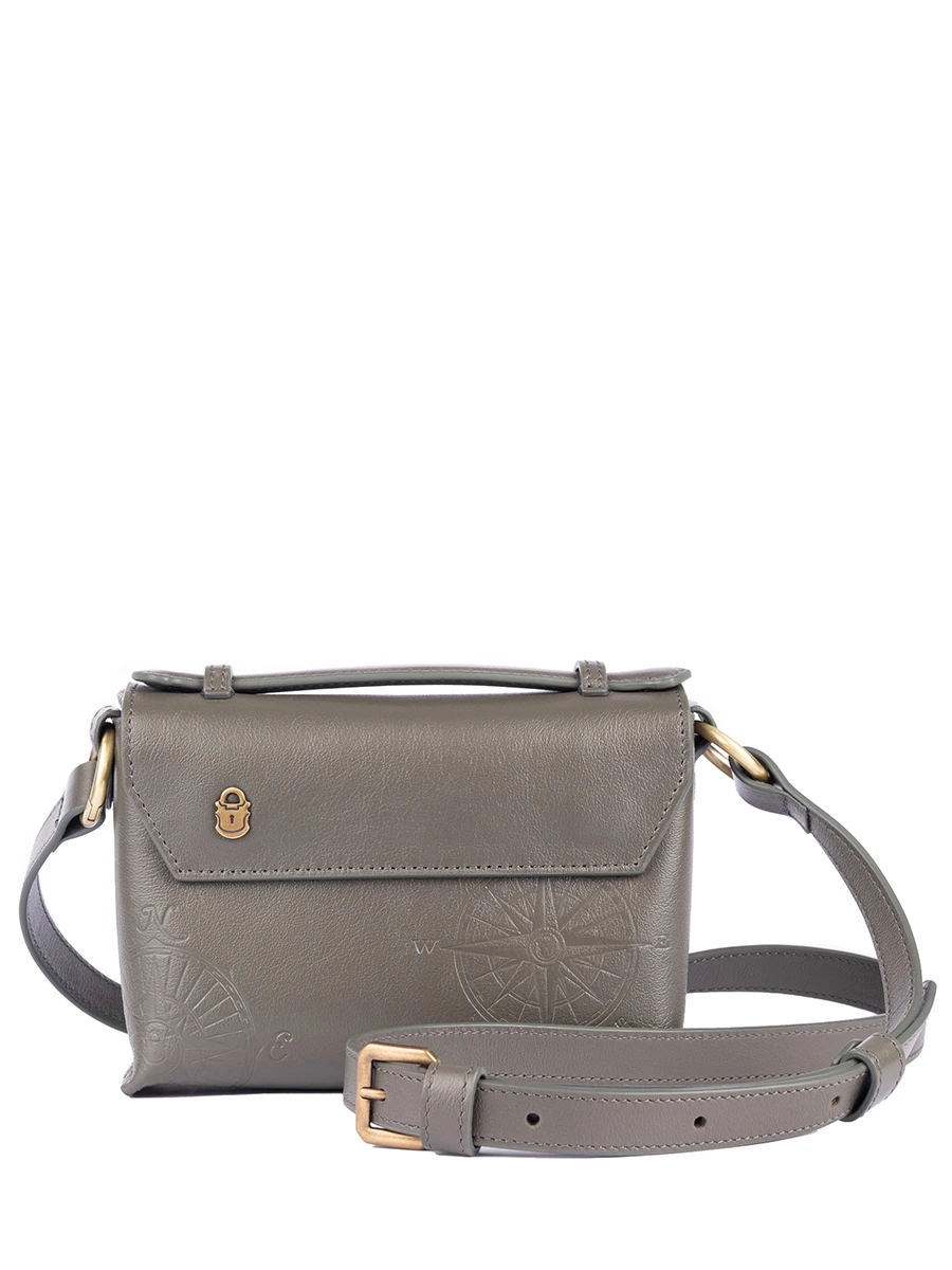 Портфель кожаный Реймс Компас