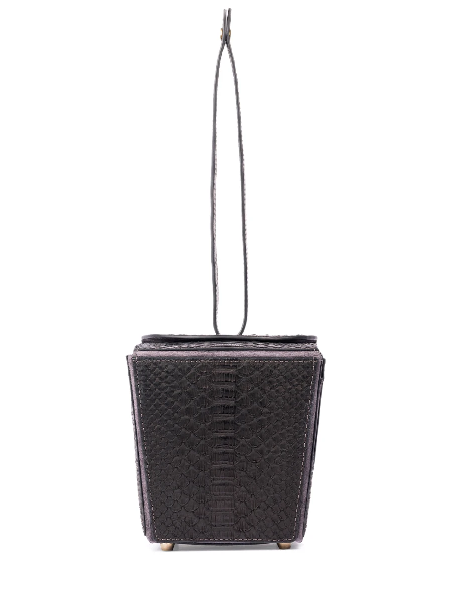 Клатч из кожи питона WOKBAG Питон