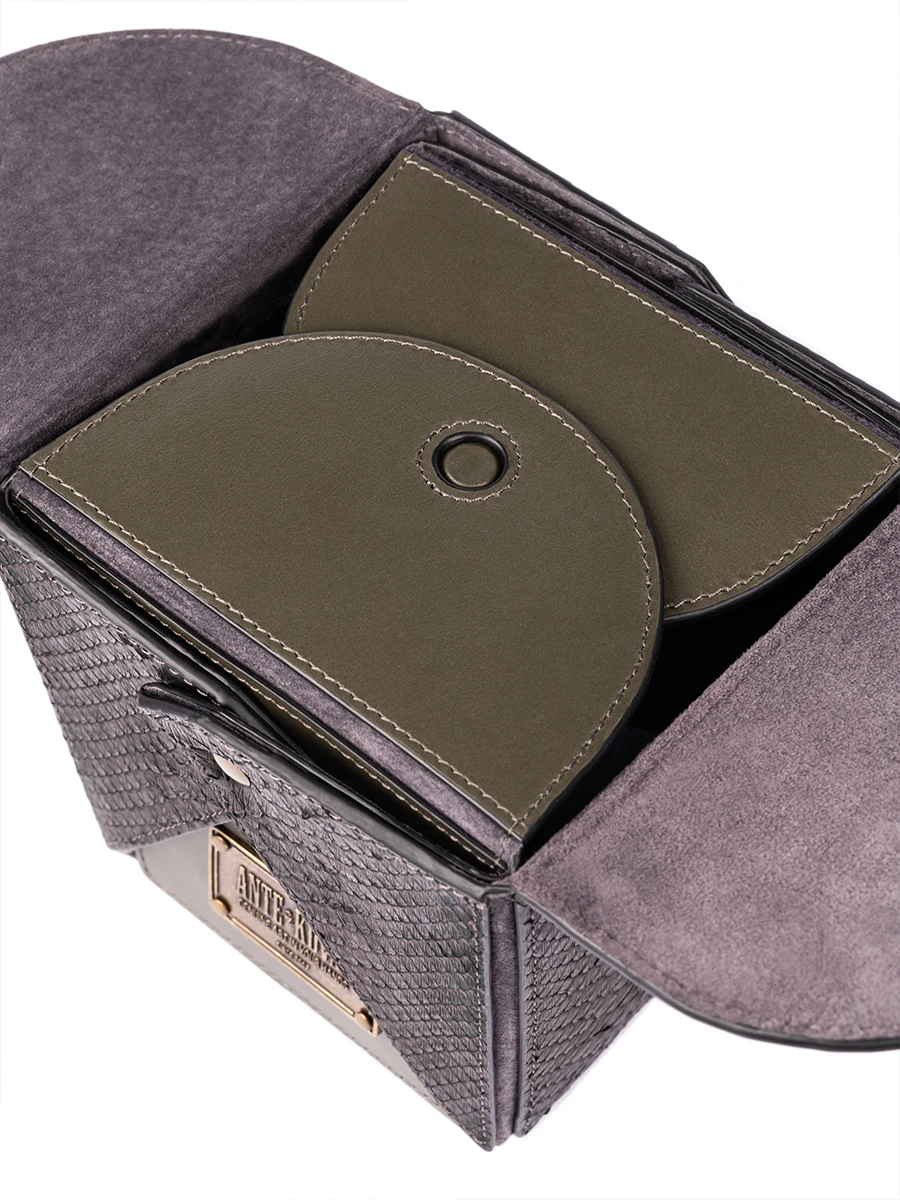 Клатч из кожи питона WOKBAG Питон