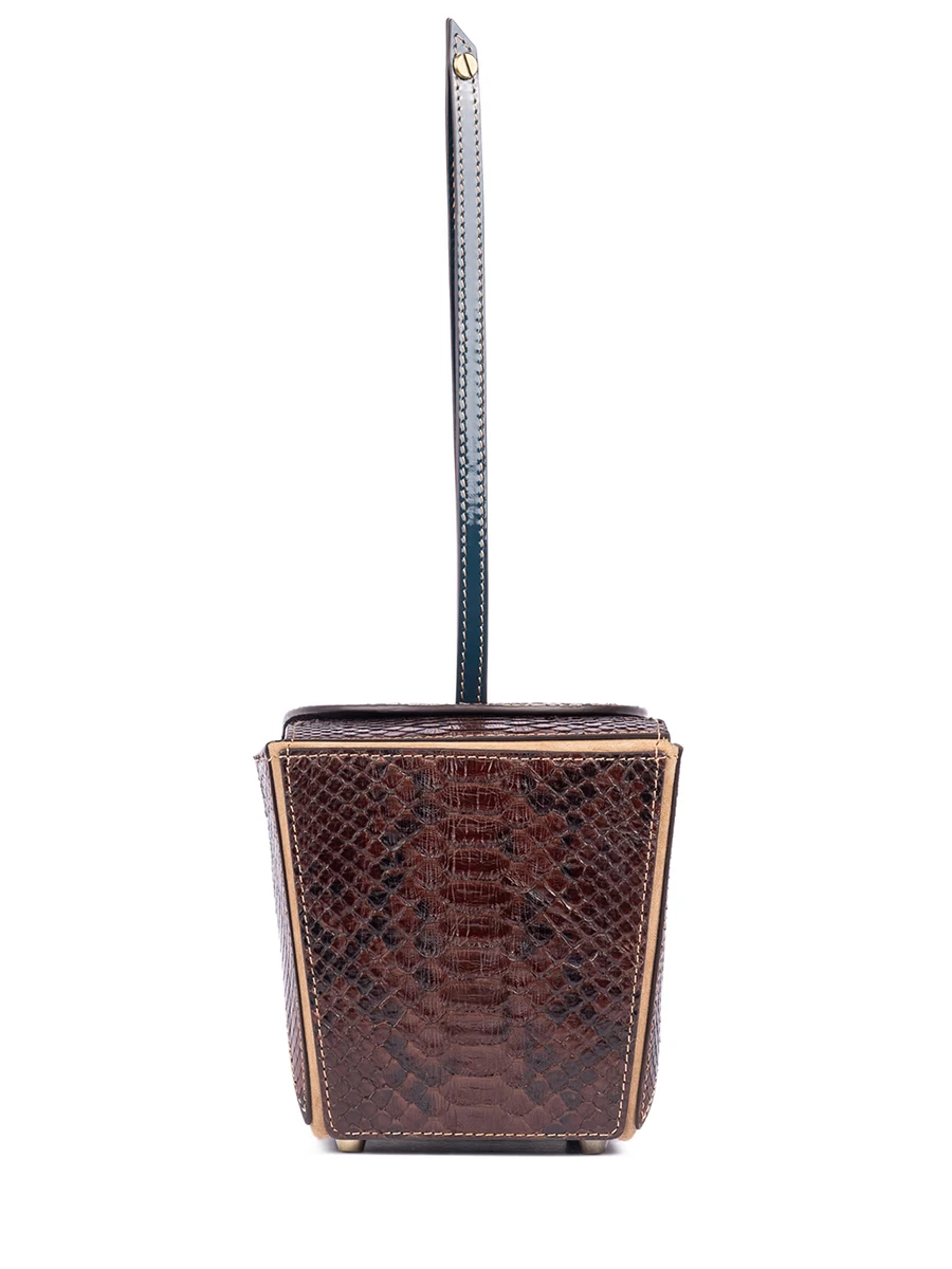 Клатч кожаный WOKBAG