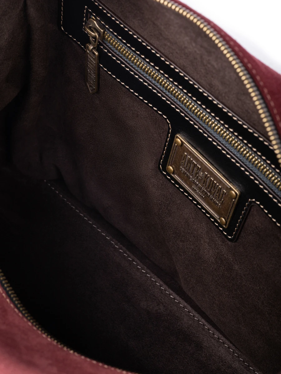 Сумка замшевая №7 Святая Екатерина