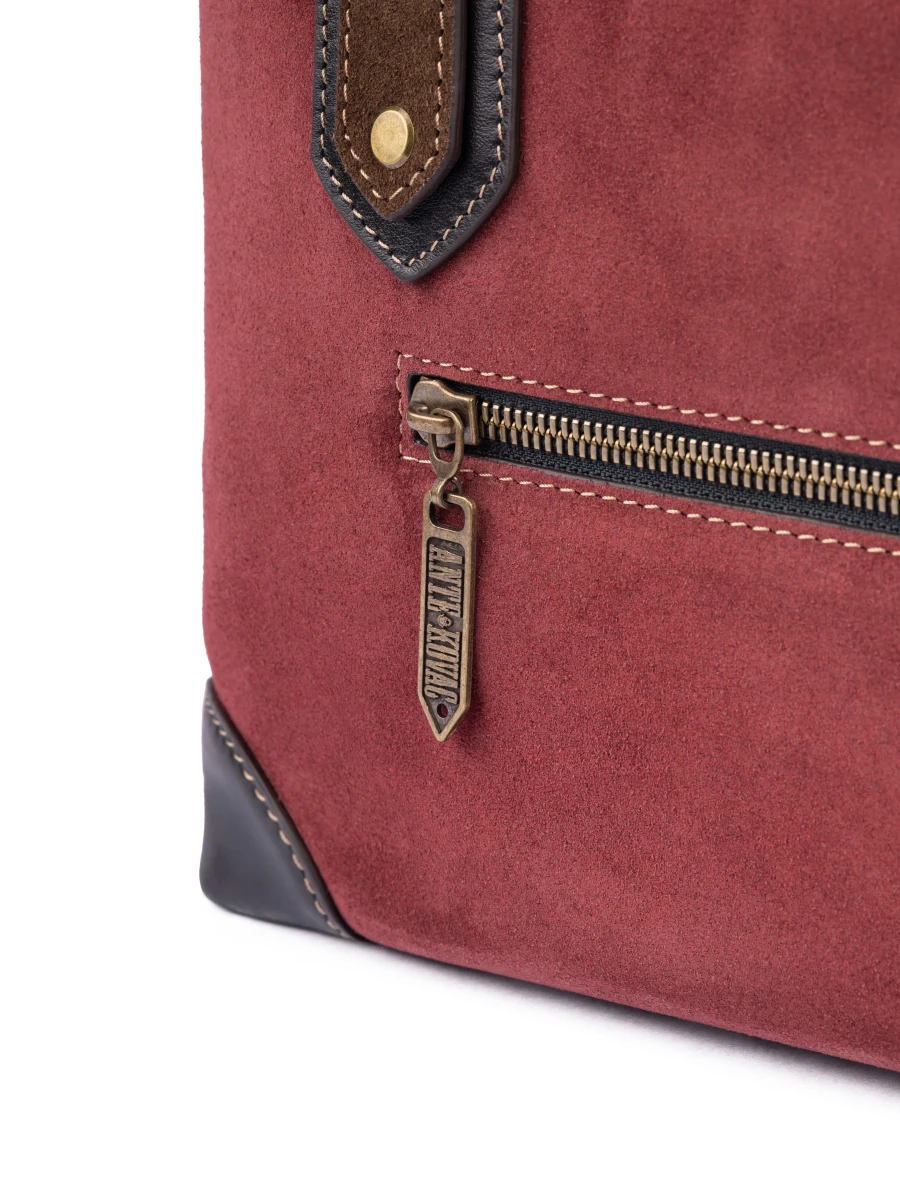 Сумка замшевая №7 Святая Екатерина