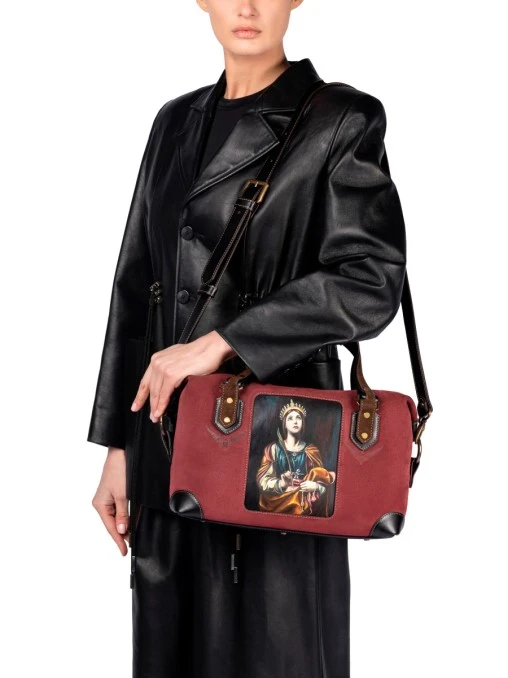Сумка замшевая №7 Святая Екатерина ANTE KOVAC