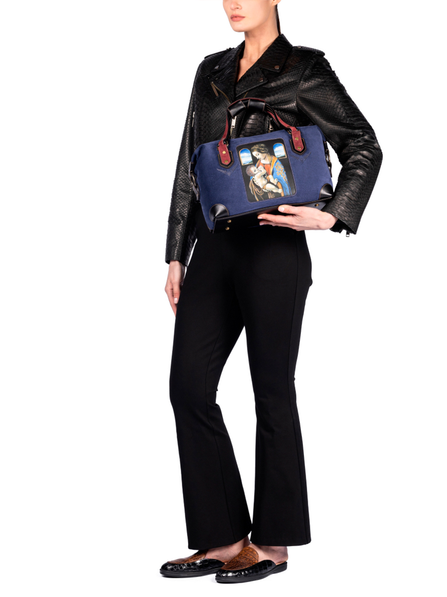 Сумка замшевая №7 Мадонна