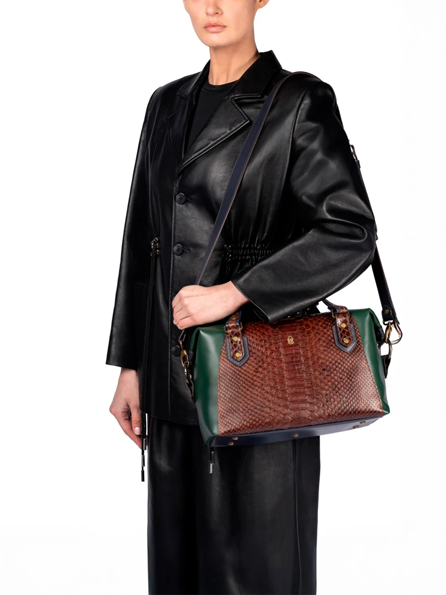 Сумка из кожи питона №7 Питон