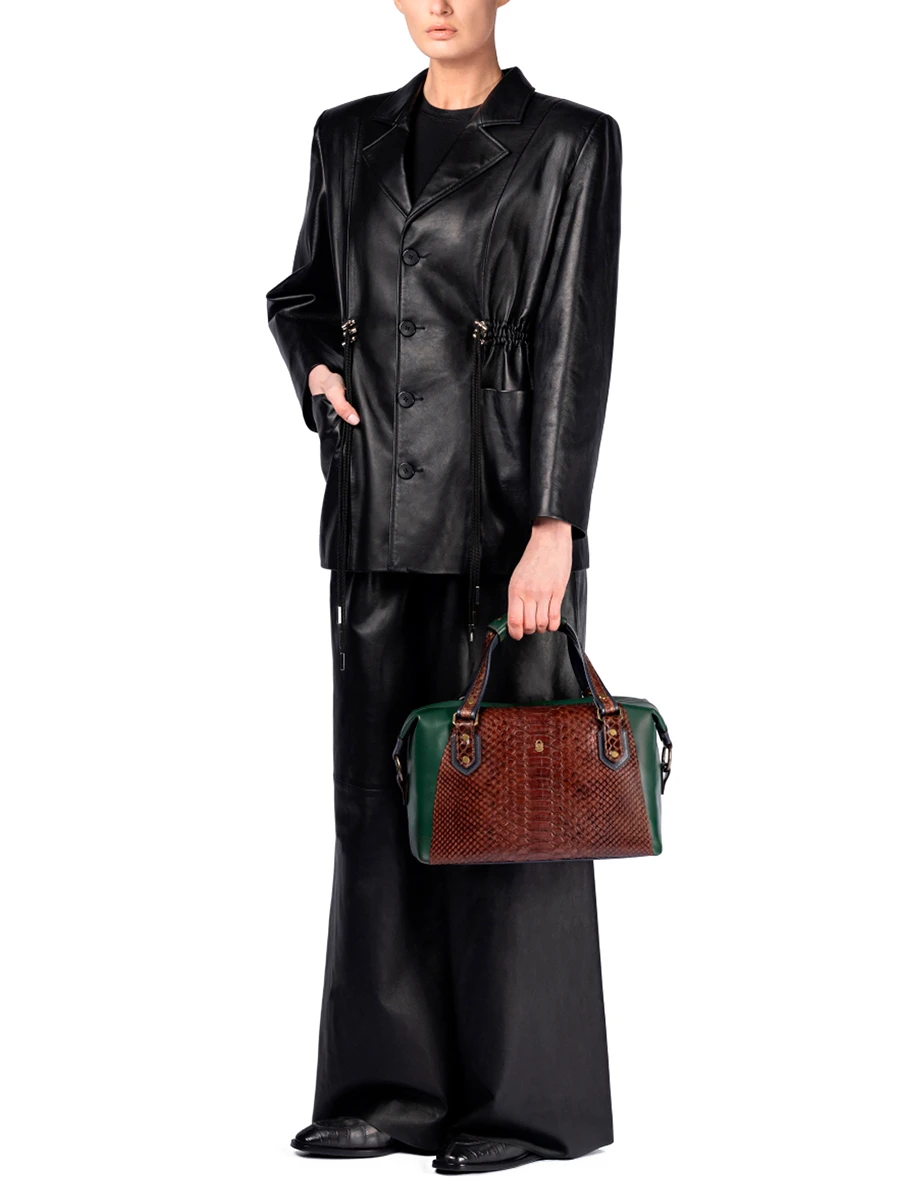 Сумка из кожи питона №7 Питон