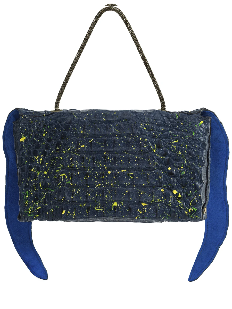 Клатч из кожи крокодила Брик PRO