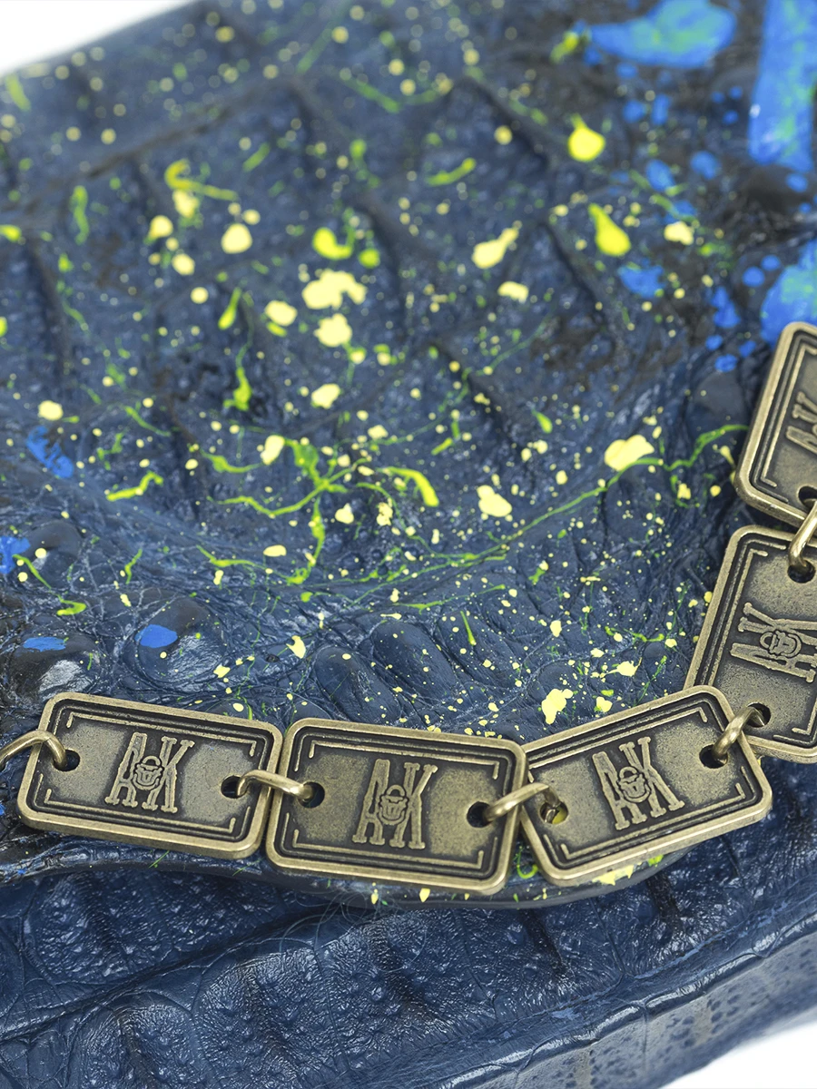 Клатч из кожи крокодила Брик PRO