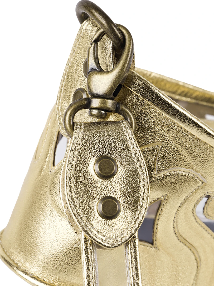 Клатч Золушки кожаный