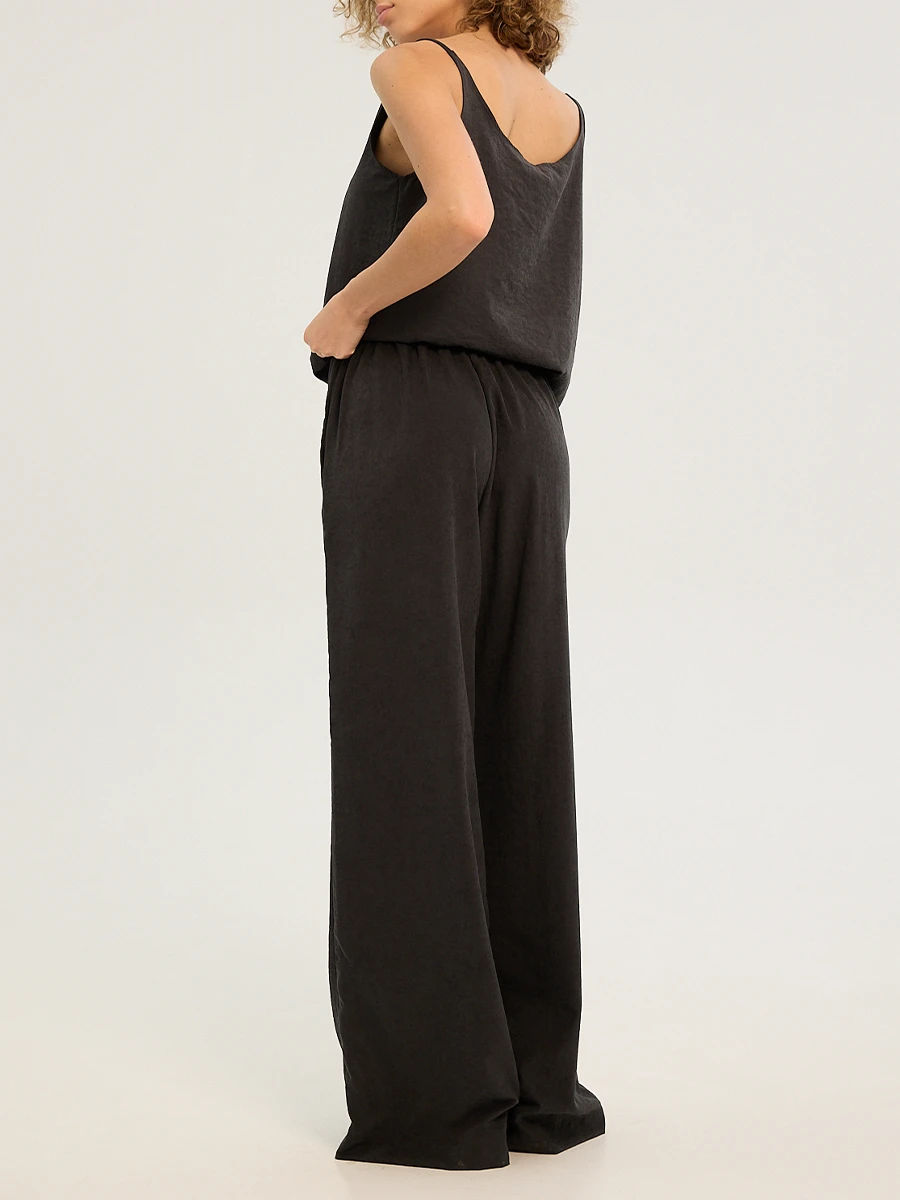 Брюки Flaying Black из вискозы