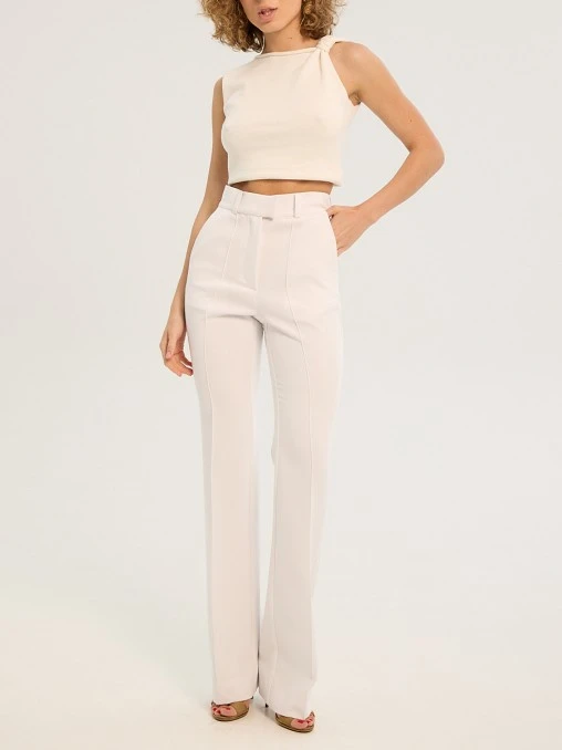 Брюки White из вискозы Y.SO
