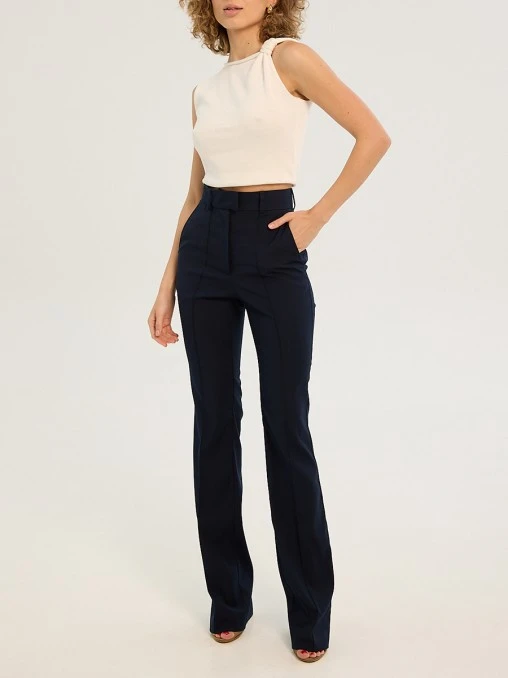 Брюки Saphire из вискозы Y.SO