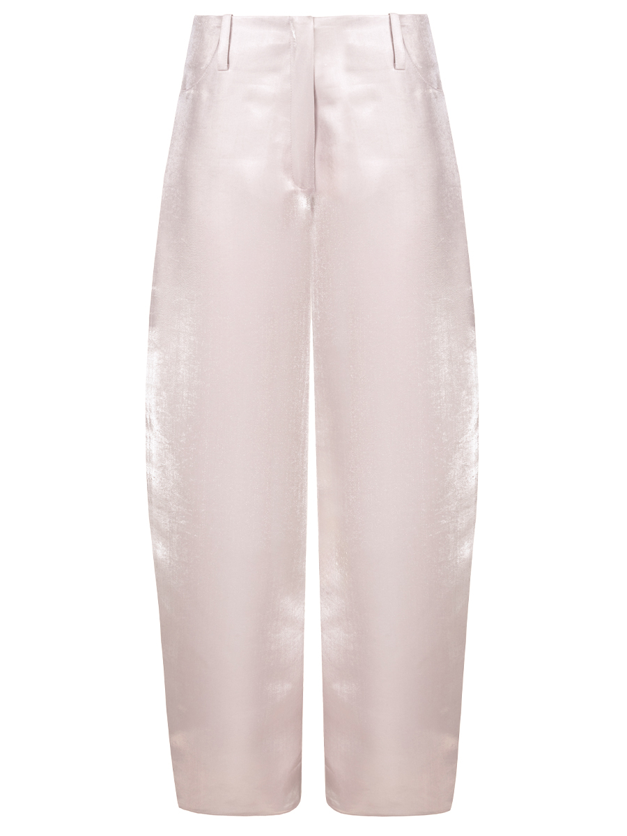 Брюки Crystal Purple атласные
