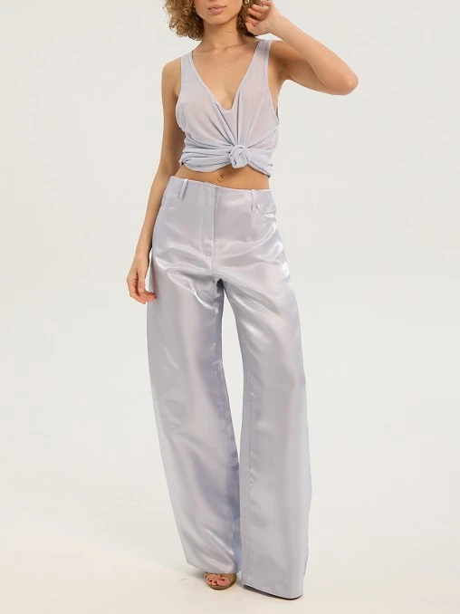 Брюки Crystal Sky атласные Y.SO