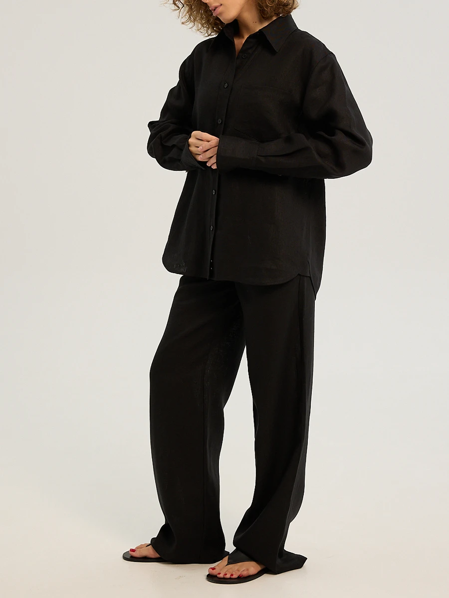 Брюки Black изо льна