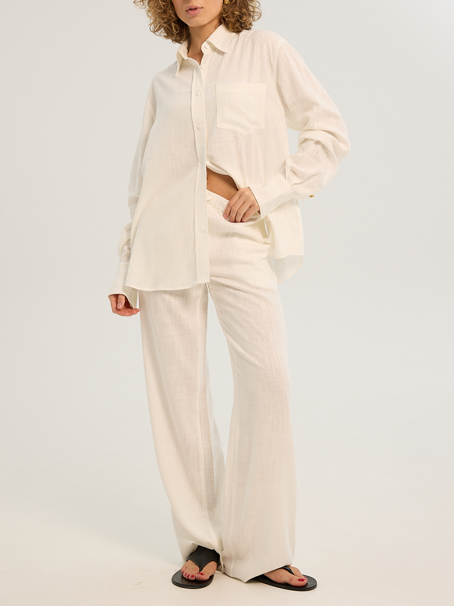 Брюки Milk изо льна