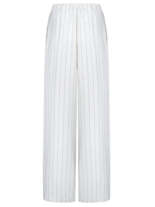 Брюки Stripes из вискозы Y.SO