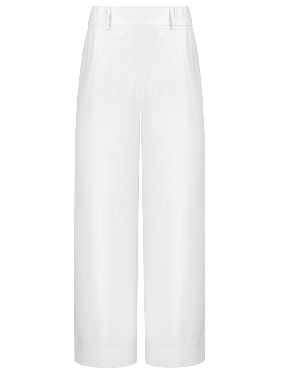 Брюки Pearl White однотонные