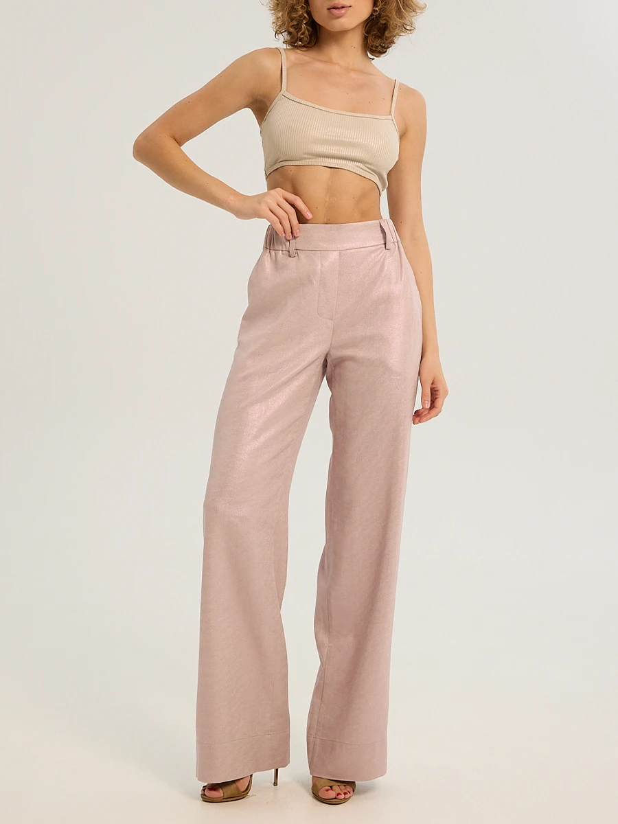 Брюки Pearl Rose однотонные