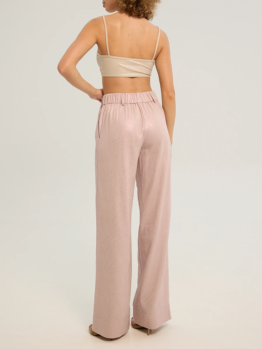 Брюки Pearl Rose однотонные