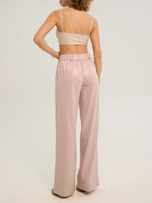 Брюки Pearl Rose однотонные Y.SO