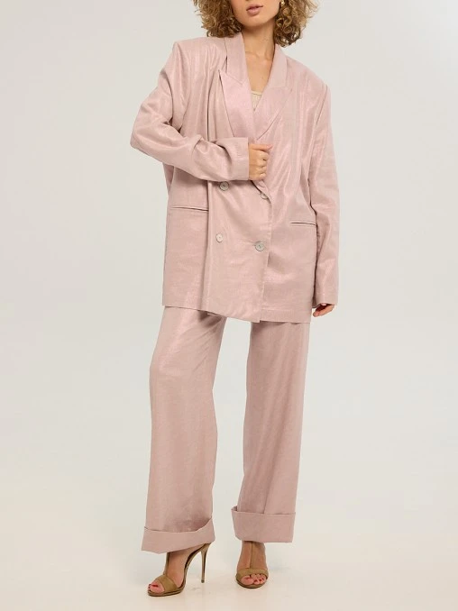 Брюки Pearl Rose однотонные Y.SO