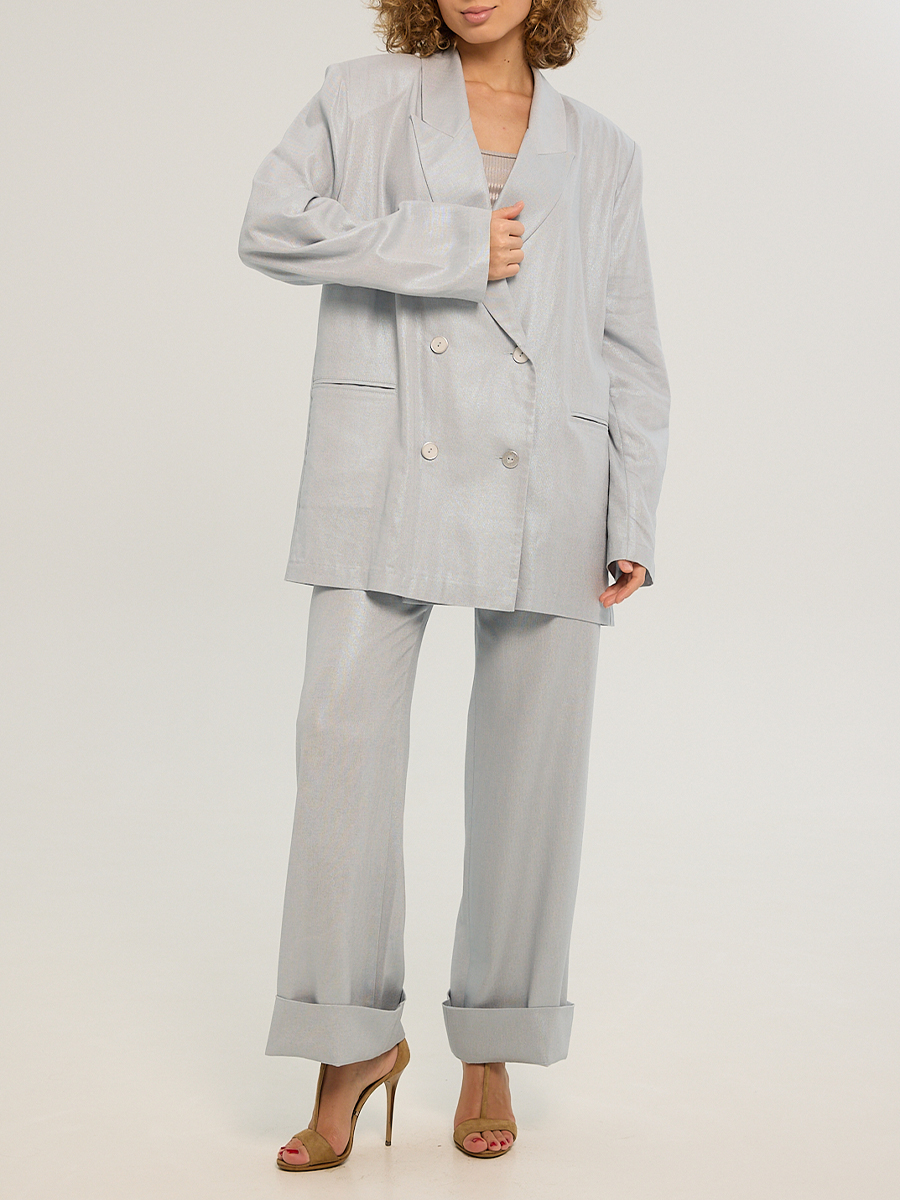 Брюки Pearl Sky однотонные