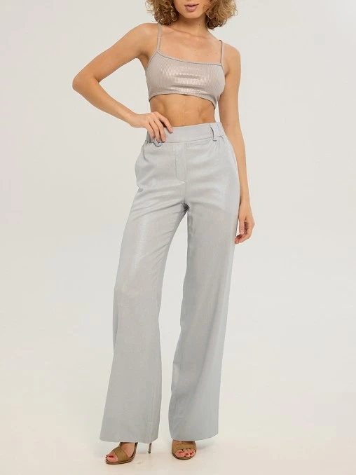 Брюки Pearl Sky однотонные Y.SO