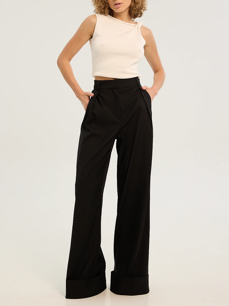 Брюки Black из вискозы