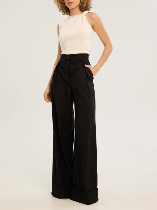 Брюки Black из вискозы Y.SO