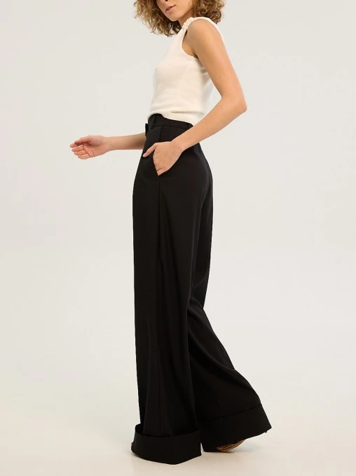 Брюки Black из вискозы Y.SO