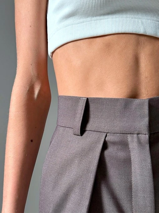 Брюки Grey однотонные Y.SO